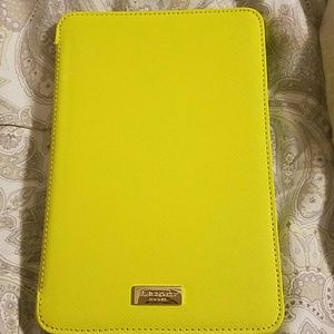 Kate spade neon yellow iPad mini xase